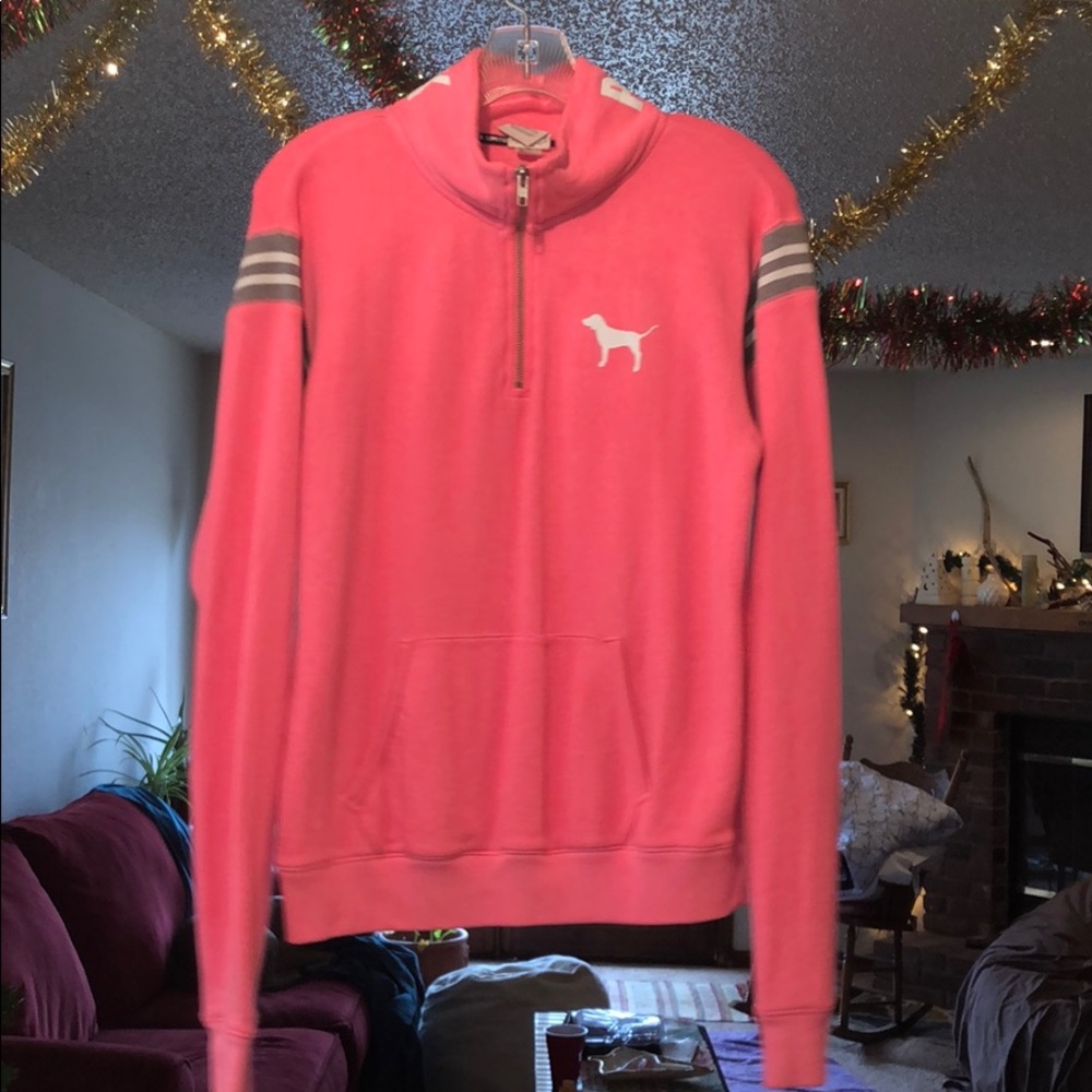 Victoria’s Secret pinklimited addition quarter zip